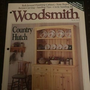 🎉5/$10🎉 Woodsmith magazine vol 16 number 96 December 1994 country hutch